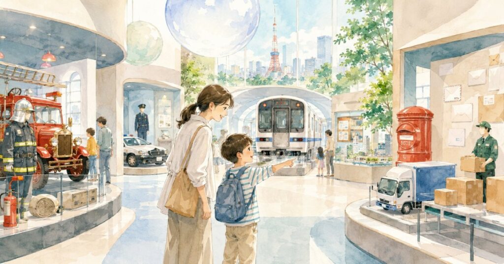 【東京都】親子で行きたい“仕事がわかる”博物館5選｜消防・警察・地下鉄・郵便・物流を楽しく学ぶ